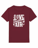 Love is in the air - alb Tricou mânecă scurtă  Copii Mini Creator