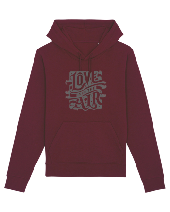 Love is in the air - gri Burgundy