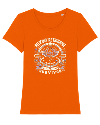 Mercury Retrograde Survivor Bright Orange