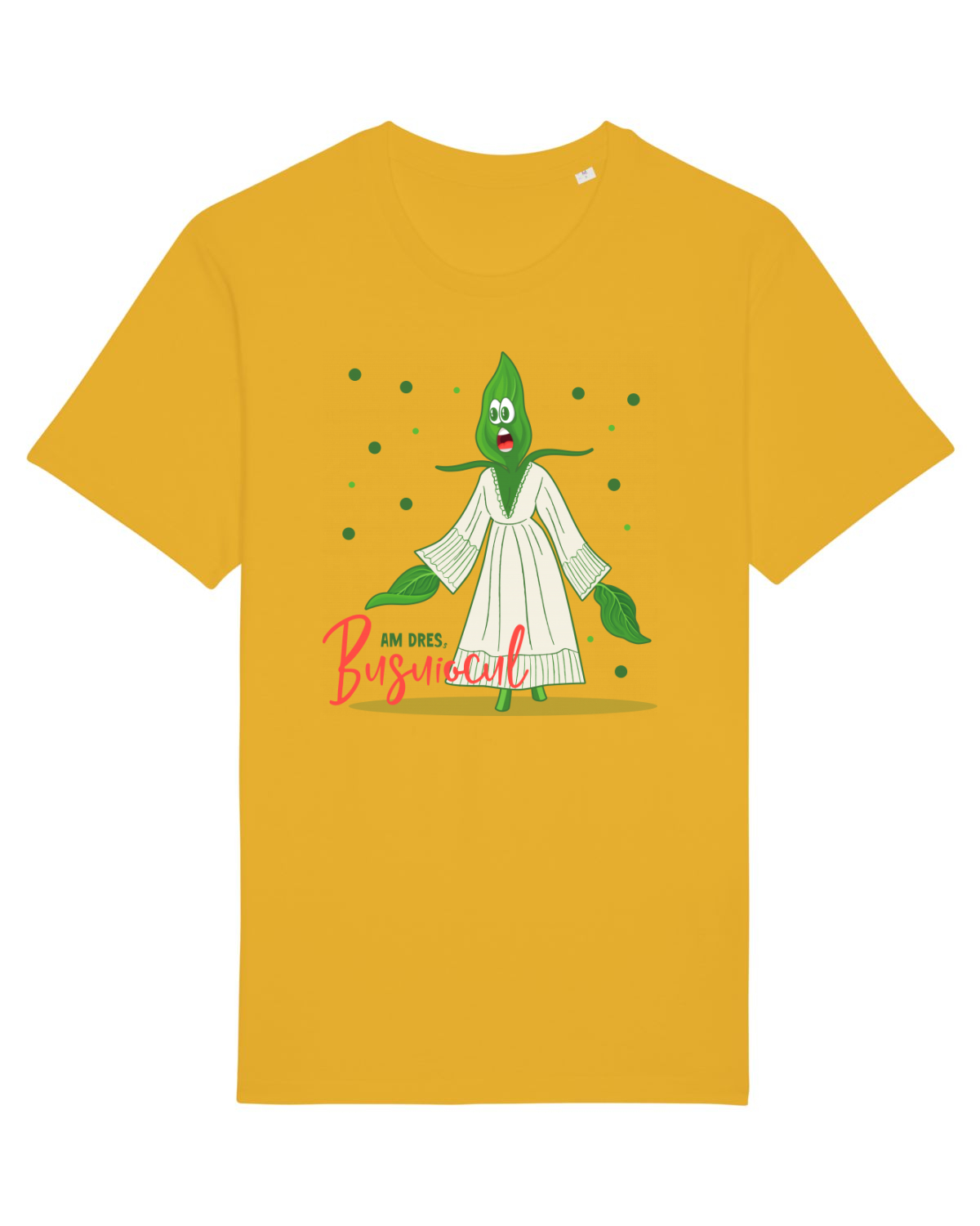 Tricou mânecă scurtă Unisex Rocker Spectra Yellow