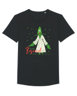 Am dress busuiocul Tricou mânecă scurtă guler larg Bărbat Skater