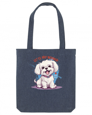 CE? EU, RAU? NICIODATA! - BICHON MALTEZ Midnight Blue