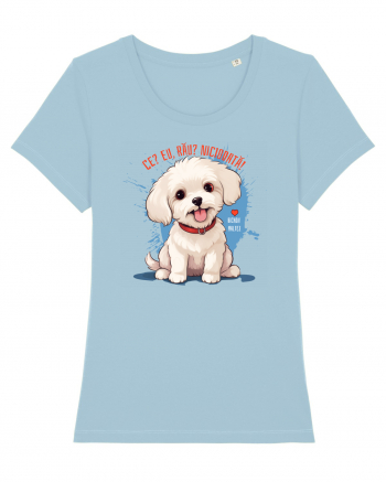 CE? EU, RAU? NICIODATA! - BICHON MALTEZ 2 Sky Blue