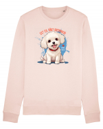 CE? EU, RAU? NICIODATA! - BICHON MALTEZ 2 Bluză mânecă lungă Unisex Rise