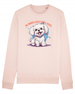 THE ANSWER IS BELLY RUBS & TREATS - Bichon Bluză mânecă lungă Unisex Rise