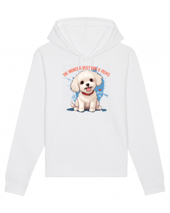 THE ANSWER IS BELLY RUBS & TREATS 2 - Bichon White