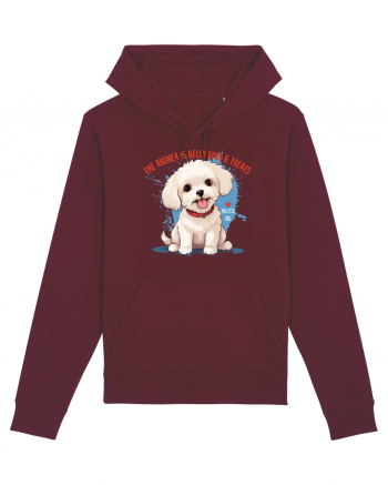 THE ANSWER IS BELLY RUBS & TREATS 2 - Bichon Burgundy