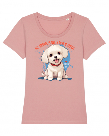 THE ANSWER IS BELLY RUBS & TREATS 2 - Bichon Canyon Pink