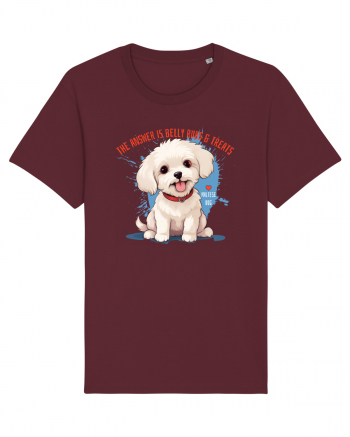 THE ANSWER IS BELLY RUBS & TREATS 2 - Bichon Burgundy