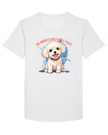 THE ANSWER IS BELLY RUBS & TREATS 2 - Bichon White