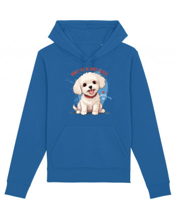 WHAT? ME BE BAD? NEVER! 2 - Bichon Royal Blue