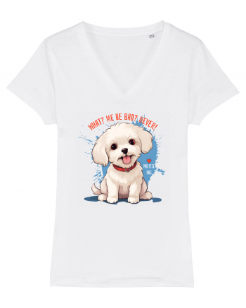 WHAT? ME BE BAD? NEVER! 2 - Bichon White