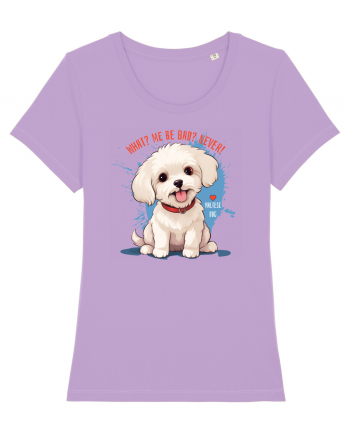 WHAT? ME BE BAD? NEVER! 2 - Bichon Lavender Dawn