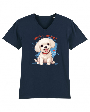 WHAT? ME BE BAD? NEVER! 2 - Bichon French Navy