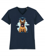 BEBE MALIgator - Malinois Belgian Tricou mânecă scurtă guler V Bărbat Presenter