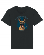 MDA, N-AS FACE ASTA - Malinois Belgian Tricou mânecă scurtă Unisex Rocker