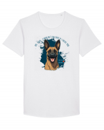 YEAH, I WOULDN`T  DO THAT - Malinois Belgian Tricou mânecă scurtă guler larg Bărbat Skater