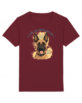 IF I HAVE 3 BALLS - Malinois Belgian Burgundy