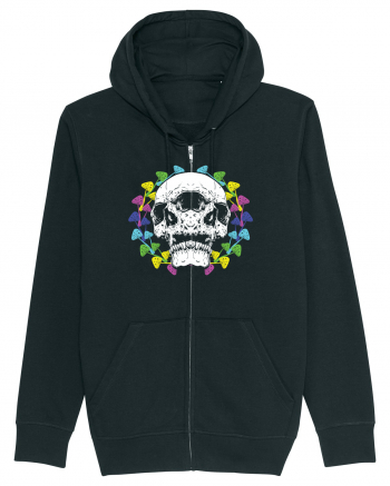 Skulls shrroms Hanorac cu fermoar Unisex Connector