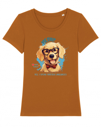 MEOW! YES, I SPEAK FOREIGN LANGUAGES - Retriever Roasted Orange