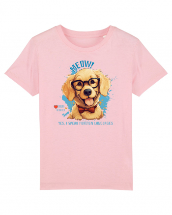 MEOW! YES, I SPEAK FOREIGN LANGUAGES - Retriever Cotton Pink