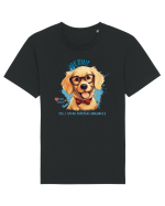 MEOW! YES, I SPEAK FOREIGN LANGUAGES - Retriever Tricou mânecă scurtă Unisex Rocker