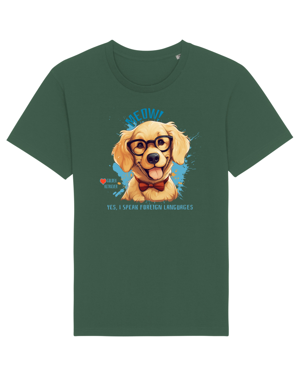 Tricou mânecă scurtă Unisex Rocker Bottle Green