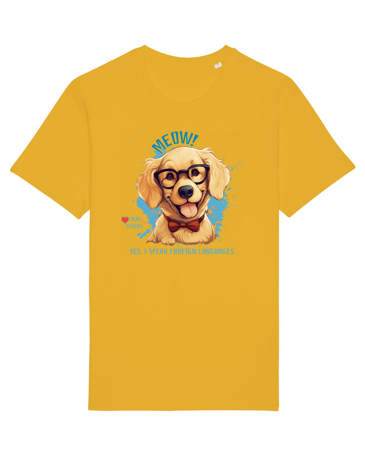 Tricou mânecă scurtă Unisex Rocker Spectra Yellow