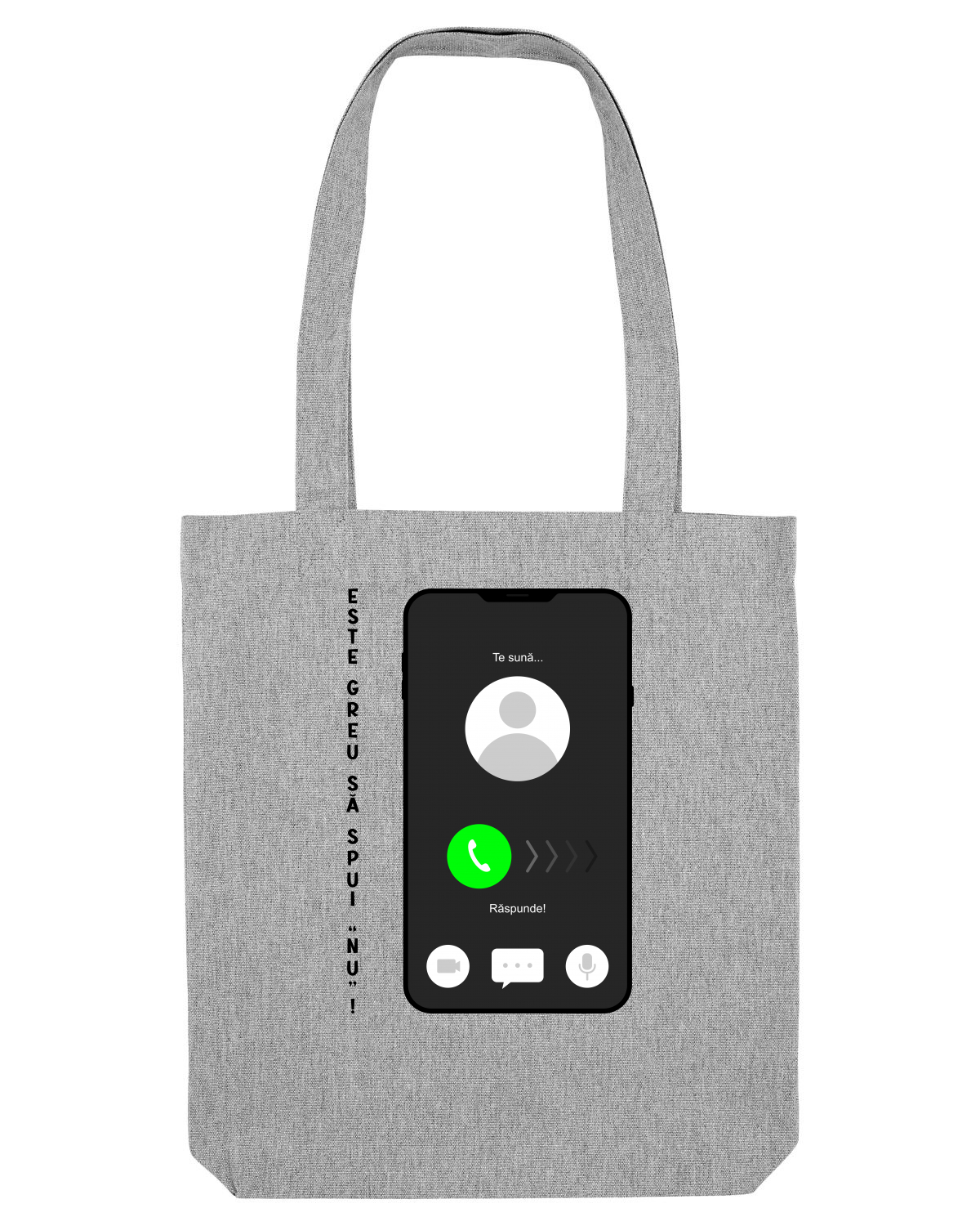 Sacoșă textilă Heather Grey