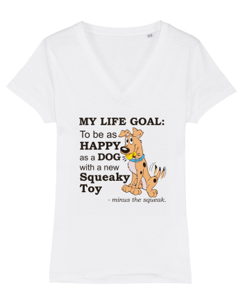 Happy Dog White