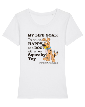Happy Dog White