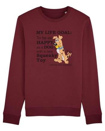 Happy Dog Burgundy
