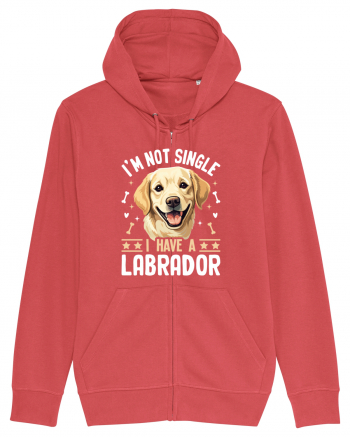 I'M NOT SINGLE I HAVE A LABRADOR Carmine Red