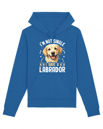 I'M NOT SINGLE I HAVE A LABRADOR Royal Blue