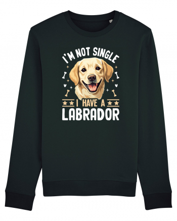 I'M NOT SINGLE I HAVE A LABRADOR Black