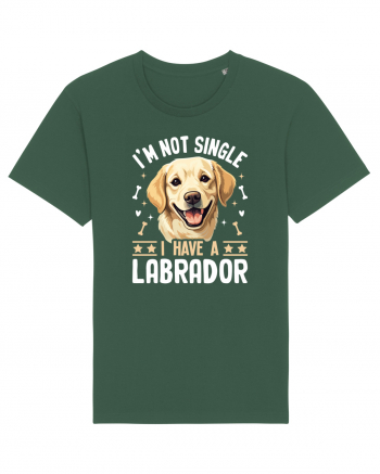 I'M NOT SINGLE I HAVE A LABRADOR Bottle Green