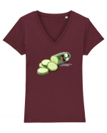 Pickle 08 Tricou mânecă scurtă guler V Damă Evoker