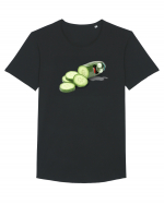 Pickle 08 Tricou mânecă scurtă guler larg Bărbat Skater