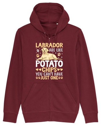 Labrador Are Like Potato Chips You Can't Have Just One Burgundy