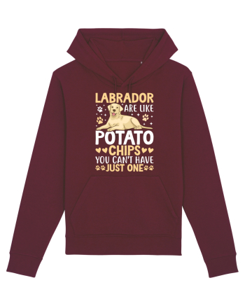 Labrador Are Like Potato Chips You Can't Have Just One Burgundy
