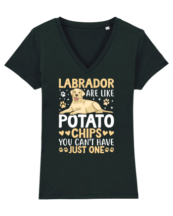 Labrador Are Like Potato Chips You Can't Have Just One Black