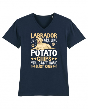 Labrador Are Like Potato Chips You Can't Have Just One French Navy