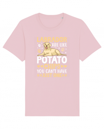 Labrador Are Like Potato Chips You Can't Have Just One Cotton Pink
