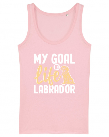 My Goal In Life Labrador Cotton Pink