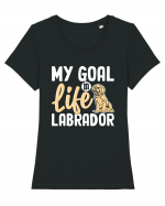 My Goal In Life Labrador Tricou mânecă scurtă guler larg fitted Damă Expresser