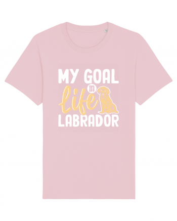My Goal In Life Labrador Cotton Pink