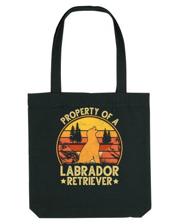 PROPERTY OF A LABRADOR RETRIEVER Black