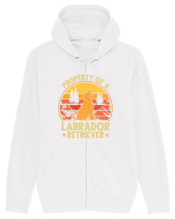 PROPERTY OF A LABRADOR RETRIEVER White