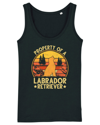 PROPERTY OF A LABRADOR RETRIEVER Black