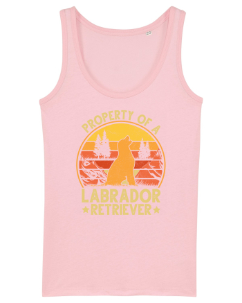 PROPERTY OF A LABRADOR RETRIEVER Cotton Pink